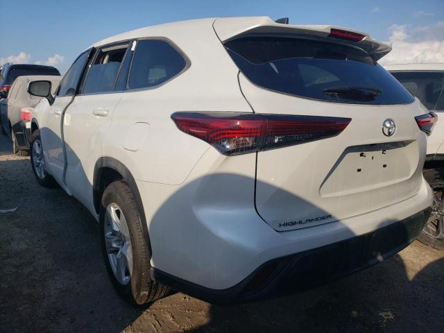 Photo 3 from auction – 2022 TOYOTA HIGHLANDER with VIN 5TDZZRAH4NS134360