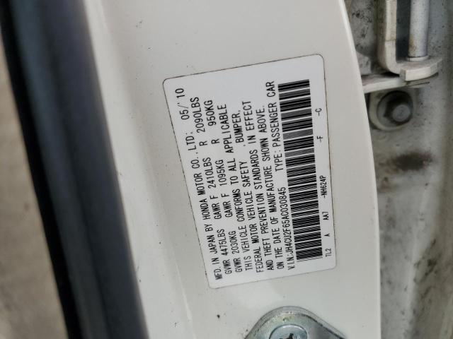 Photo 10 from auction – 2010 ACURA TSX with VIN JH4CU2F65AC030845