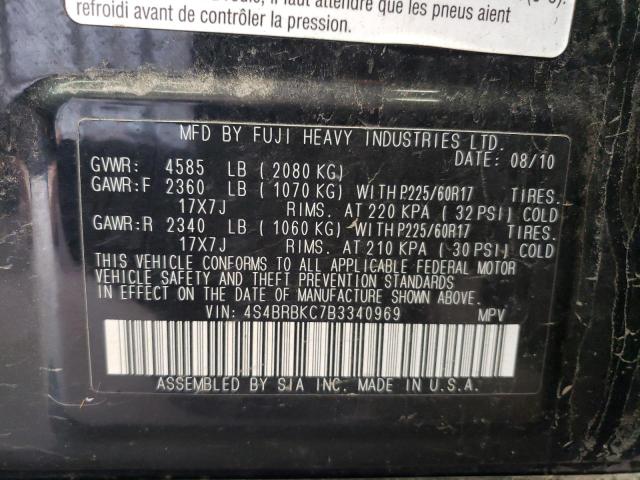Снимка 10 от търг – 2011 SUBARU OUTBACK 2. с VIN 4S4BRBKC7B3340969