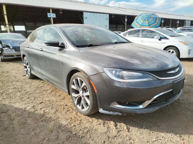 CHRYSLER 200 C 2015 with VIN 1C3CCCCG1FN651944 - Photo from auction
