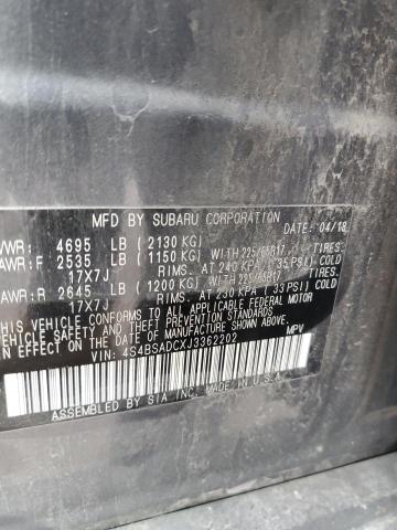 Photo 10 from auction – 2018 SUBARU OUTBACK 2. with VIN 4S4BSADCXJ3362202