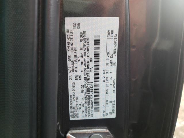 Photo 10 from auction – 2015 FORD ESCAPE S with VIN 1FMCU0F77FUB65319