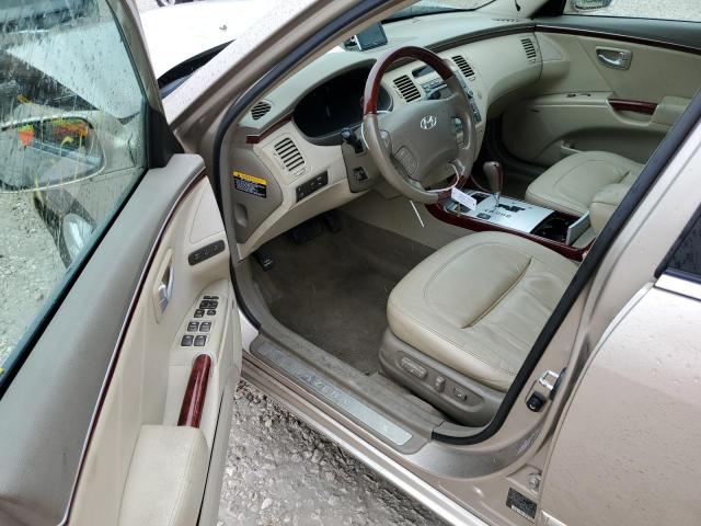 Photo 9 from auction – 2008 HYUNDAI AZERA SE with VIN KMHFC46F28A301777