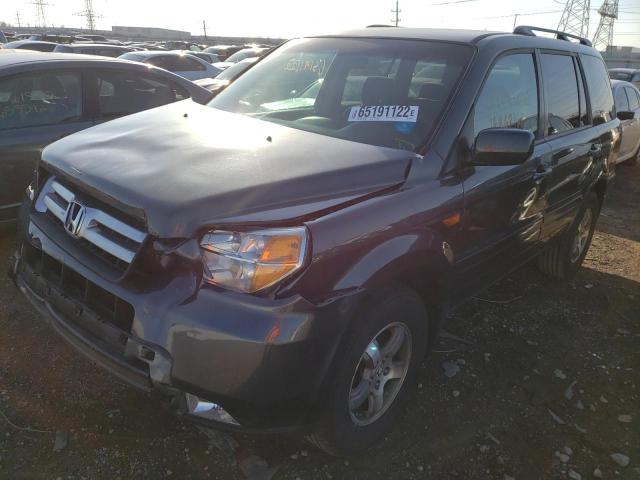 Photo 2 from auction – 2006 HONDA PILOT EX with VIN 5FNYF28456B020579
