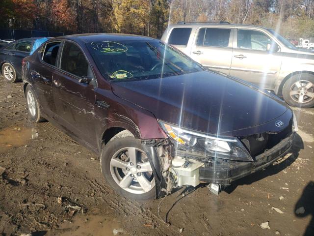 KIA OPTIMA LX 2014 with VIN 5XXGM4A72EG316592 - Photo from auction