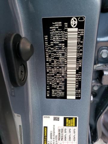 Photo 10 from auction – 2022 TOYOTA COROLLA LE with VIN 5YFEPMAE4NP299542