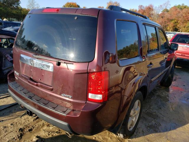 Photo 4 from auction – 2011 HONDA PILOT EXL with VIN 5FNYF4H51BB050256