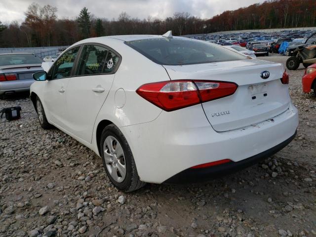 Photo 3 from auction – 2016 KIA FORTE LX with VIN KNAFK4A67G5617565