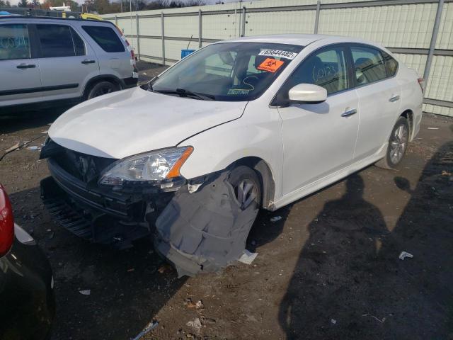 Photo 2 from auction – 2014 NISSAN SENTRA S with VIN 3N1AB7AP1EY302707