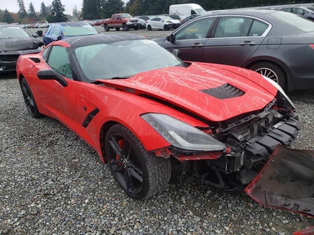 CHEVROLET CORVETTE S 2014 with VIN 1G1YM2D72E5100761 - Photo from auction