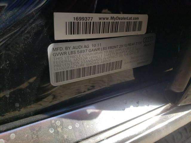 Photo 10 from auction – 2012 AUDI A8 L QUATT with VIN WAURVAFD8CN014015
