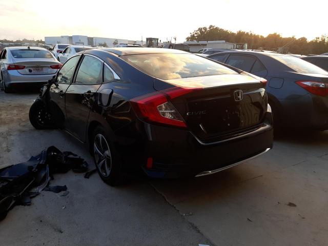 Photo 3 from auction – 2020 HONDA CIVIC LX with VIN 19XFC2F66LE018152