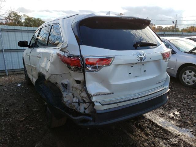 Photo 3 from auction – 2016 TOYOTA HIGHLANDER with VIN 5TDDKRFH7GS232504
