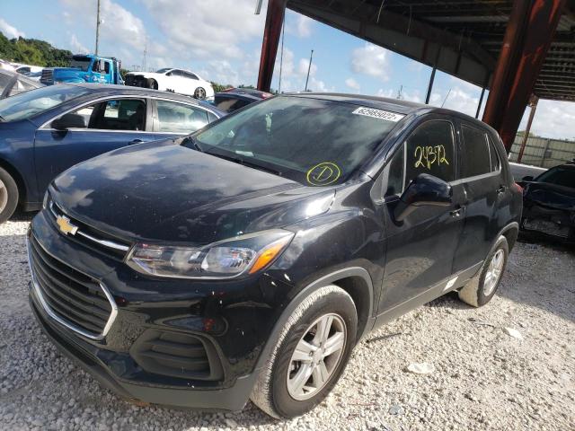 Photo 2 from auction – 2020 CHEVROLET TRAX LS with VIN 3GNCJKSB2LL312663