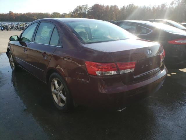 Photo 3 from auction – 2007 HYUNDAI SONATA SE with VIN 5NPEU46F87H198448