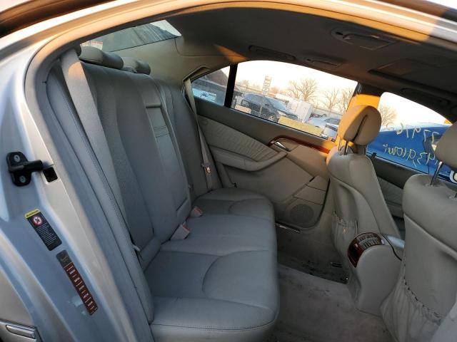 Photo 6 from auction – 2004 MERCURY S430 with VIN WDBNG70J14A400585