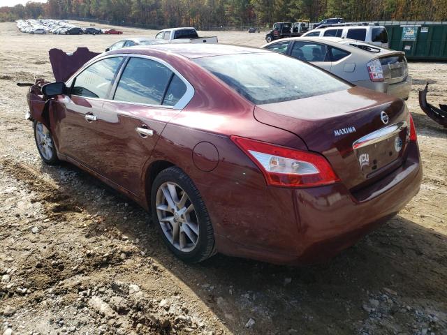 Photo 3 from auction – 2009 NISSAN MAXIMA S with VIN 1N4AA51E49C856752