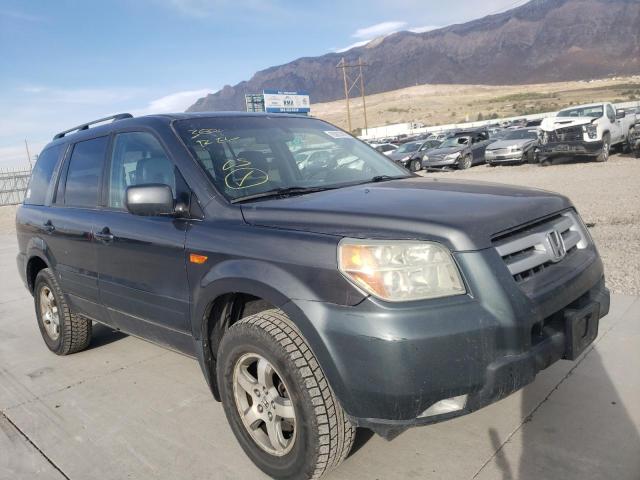 HONDA PILOT EX 2006 with VIN 2HKYF18566H514406 - Photo from auction