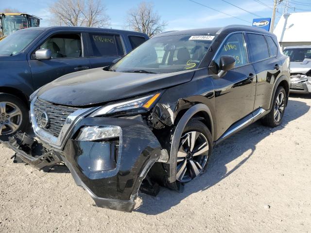 Photo 2 from auction – 2021 NISSAN ROGUE SL with VIN 5N1AT3CB0MC735734