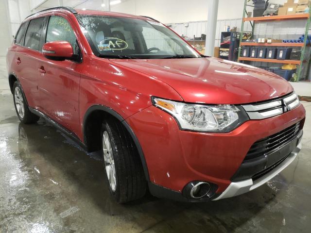 MITSUBISHI OUTLANDER 2015 with VIN JA4AZ3A38FZ010603 - Photo from auction