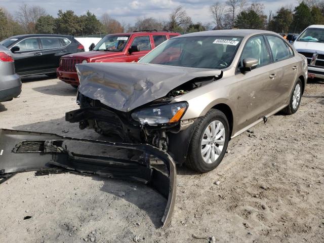 Photo 2 from auction – 2015 VOLKSWAGEN PASSAT S with VIN 1VWAT7A37FC067390