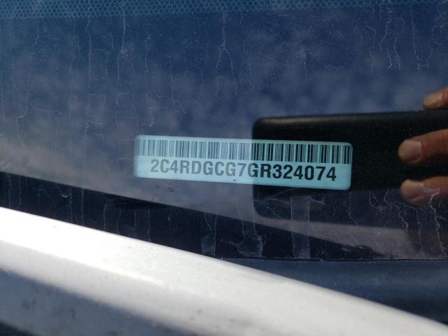 Photo 10 from auction – 2016 DODGE GRAND CARA with VIN 2C4RDGCG7GR324074
