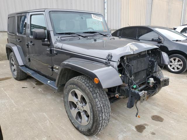 JEEP WRANGLER U 2017 with VIN 1C4BJWEG7HL614908 - Photo from auction