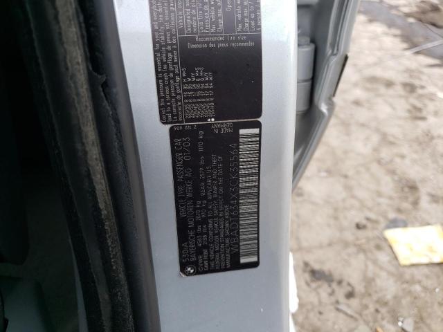 Photo 10 from auction – 2003 BMW 530 I AUTO with VIN WBADT634X3CK35564