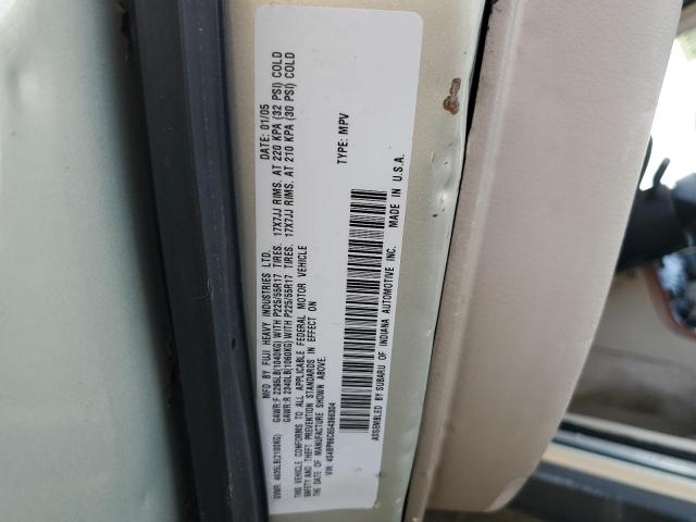 Photo 10 from auction – 2005 SUBARU LEGACY OUT with VIN 4S4BP86C654366304