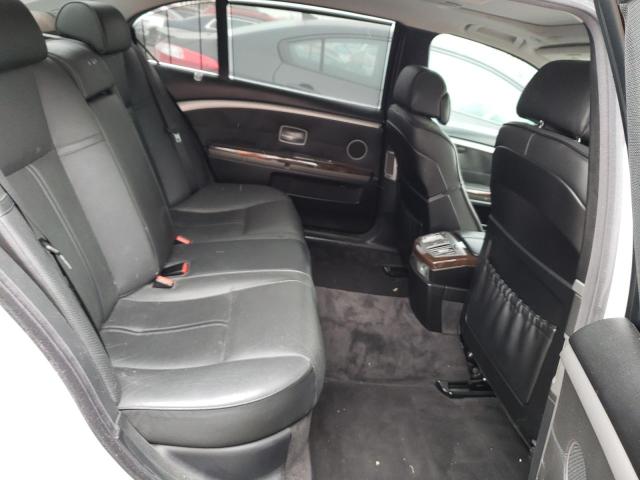 Photo 6 from auction – 2006 BMW 750 LI with VIN WBAHN83586DT37038