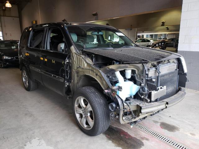 HONDA PILOT EXL 2013 with VIN 5FNYF4H59DB071777 - Photo from auction