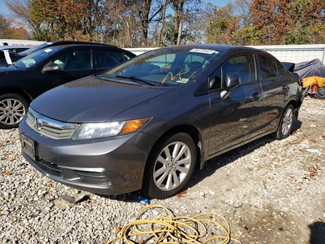 Photo 2 from auction – 2012 HONDA CIVIC EXL with VIN 19XFB2F9XCE037641