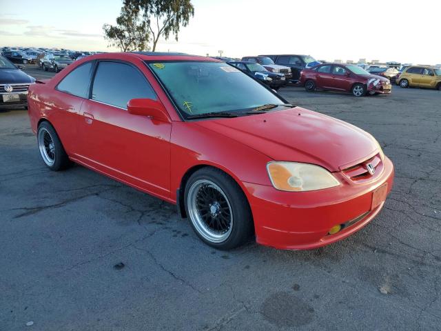HONDA CIVIC EX 2002 with VIN 1HGEM22972L021528 - Photo from auction