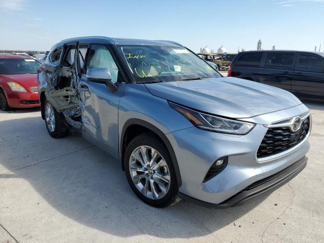 TOYOTA HIGHLANDER 2021 with VIN 5TDYZRAH0MS046948 - Photo from auction