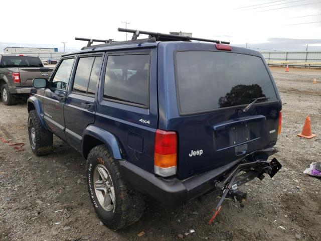 Photo 3 from auction – 2000 JEEP CHEROKEE S with VIN 1J4FF48S6YL270070