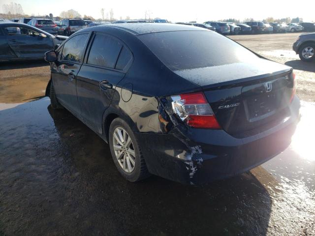 Photo 3 from auction – 2012 HONDA CIVIC LX with VIN 2HGFB2F5XCH109442