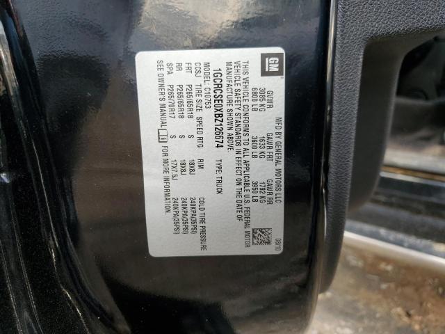 Photo 10 from auction – 2011 CHEVROLET SILVERADO with VIN 1GCRCSE0XBZ126674