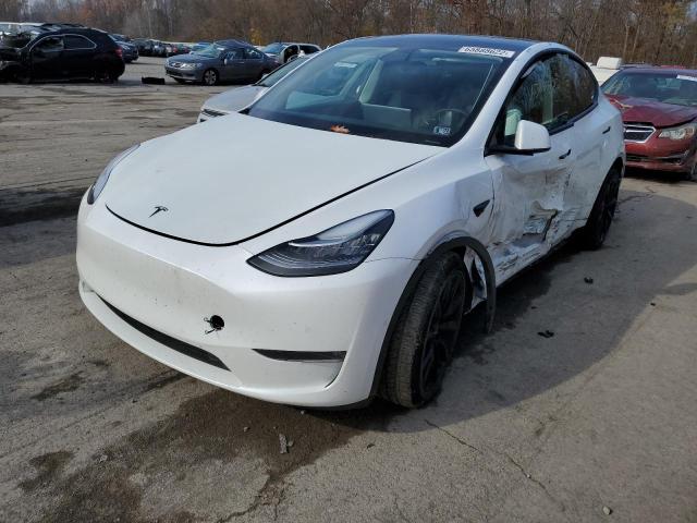 Photo 2 from auction – 2020 TESLA MODEL Y with VIN 5YJYGDEE2LF045005