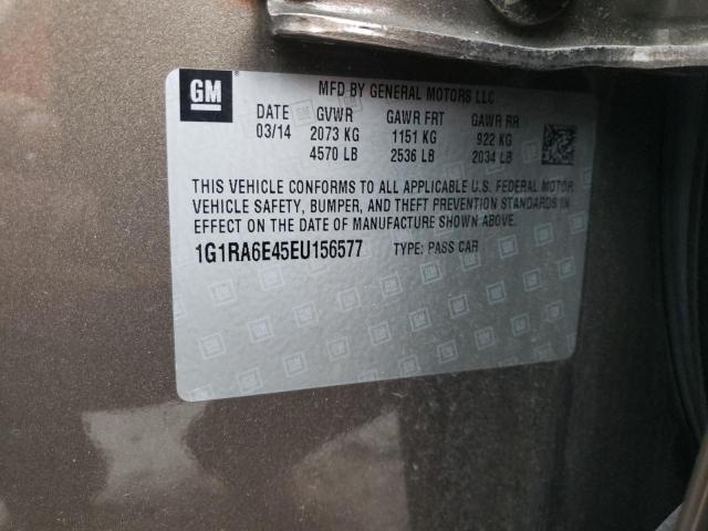 Photo 10 from auction – 2014 CHEVROLET VOLT with VIN 1G1RA6E45EU156577