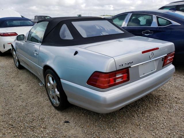 Photo 3 from auction – 2002 MERCEDES-BENZ SL 500 with VIN WDBFA68F92F202935