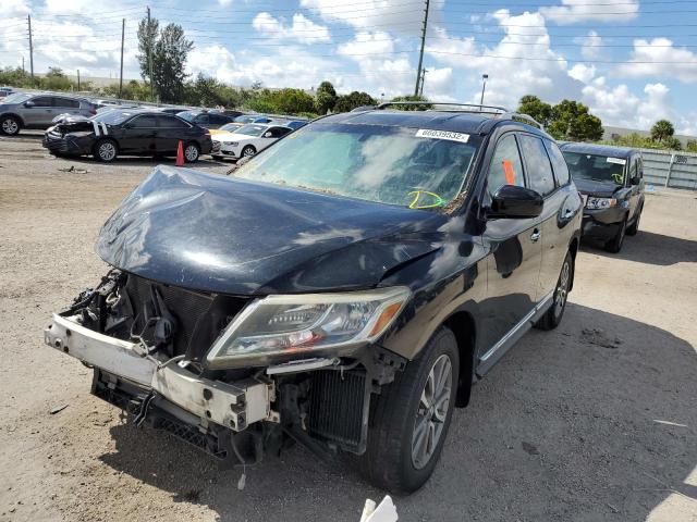 Photo 2 from auction – 2014 NISSAN PATHFINDER with VIN 5N1AR2MNXEC650550
