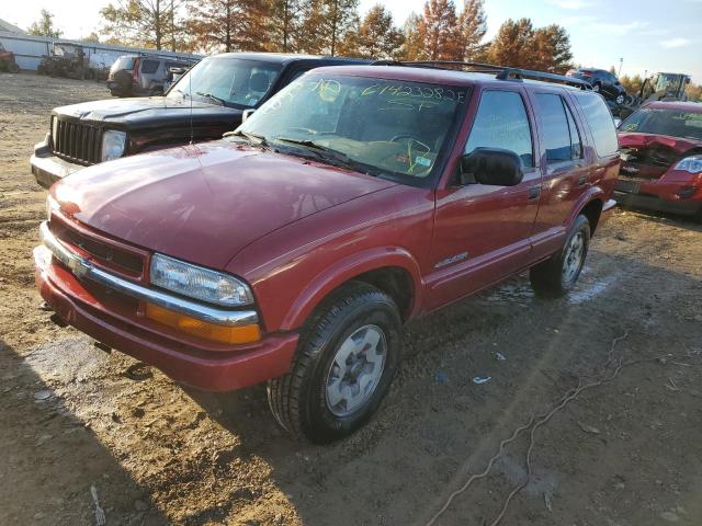 Photo 2 from auction – 2002 CHEVROLET BLAZER with VIN 1GNDT13W12K211107