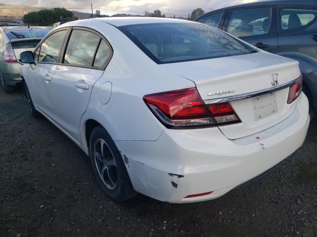 Photo 3 from auction – 2015 HONDA CIVIC SE with VIN 19XFB2F71FE290091