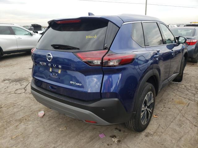 Photo 4 from auction – 2021 NISSAN ROGUE SV with VIN 5N1AT3BB5MC777558