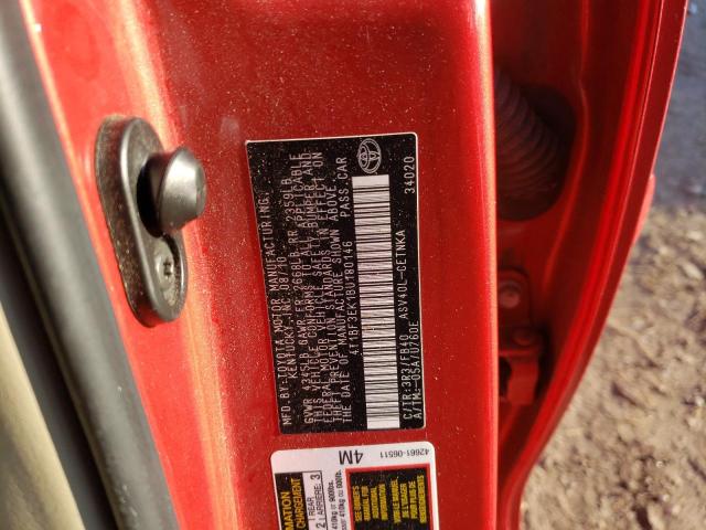 Foto 10 de la subasta – 2011 TOYOTA CAMRY BASE con VIN 4T1BF3EK1BU180146