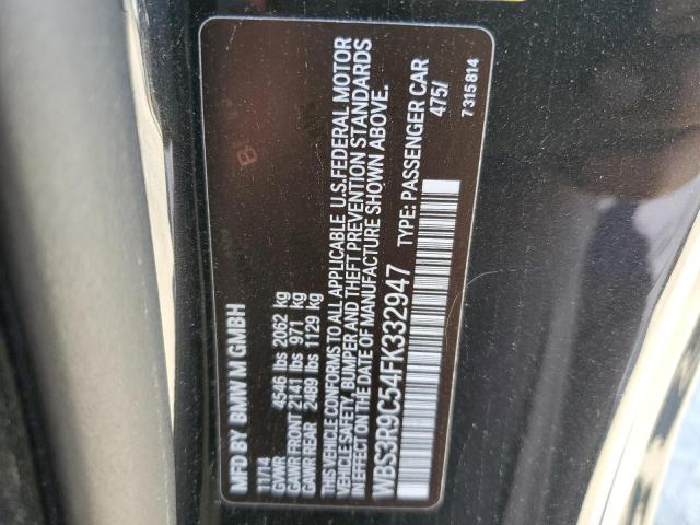 Photo 10 from auction – 2015 BMW M4 with VIN WBS3R9C54FK332947
