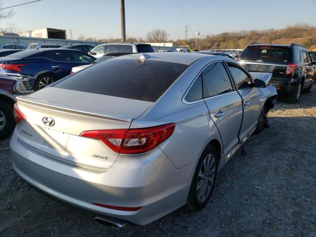 Photo 4 from auction – 2017 HYUNDAI SONATA SPO with VIN 5NPE34AF0HH550367
