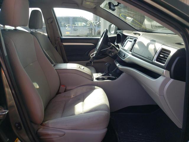 Photo 5 from auction – 2014 TOYOTA HIGHLANDER with VIN 5TDBKRFH3ES054515