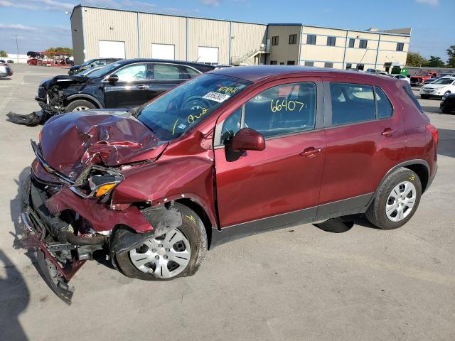 CHEVROLET TRAX LS 2017 con VIN 3GNCJKSB5HL147652 - Foto de la subasta