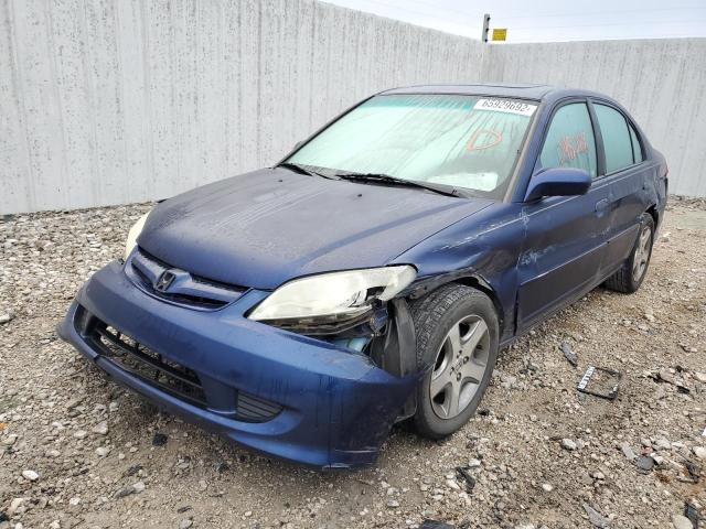 Photo 2 from auction – 2005 HONDA CIVIC EX with VIN 1HGES26765L014069
